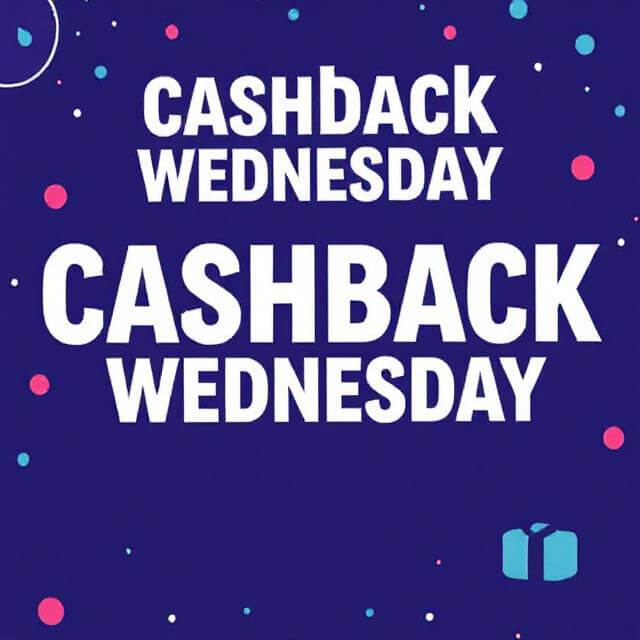 Cashback Wednesday